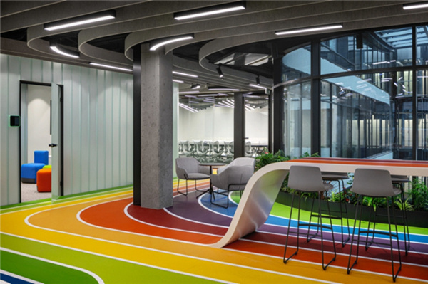 上海運動風(fēng)辦公室裝修