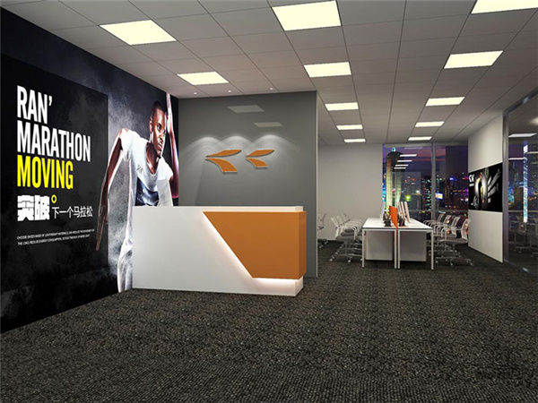 上海運動風(fēng)辦公室裝修